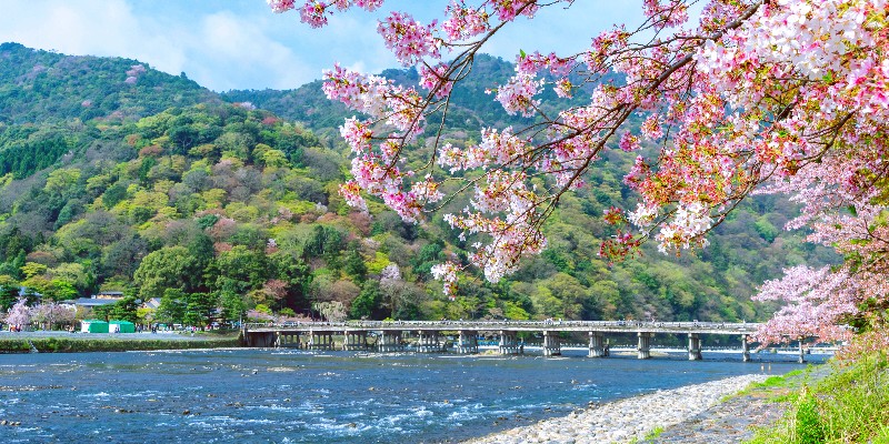 Togetsukyo Bridge in Arashiyama