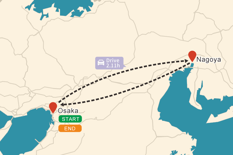 Nagoya City Day Tour From Osaka