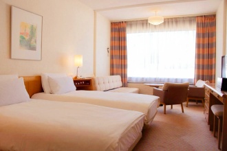 Twin Room A - Non-Smoking (East Building)