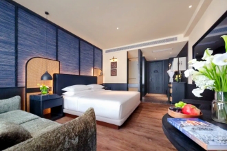 double bed-Lijiang Ancient City Kasion pugis Hotel