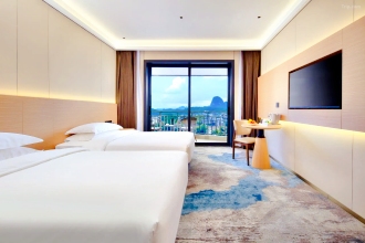 twin room-Yangshuo Langyun Garden Hotel