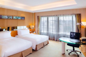 twin beds2-Sofitel Xi'an On Renmin Square