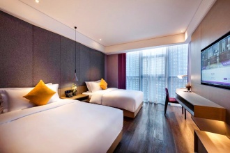 superior twin room-Mercure Suzhou Downdown