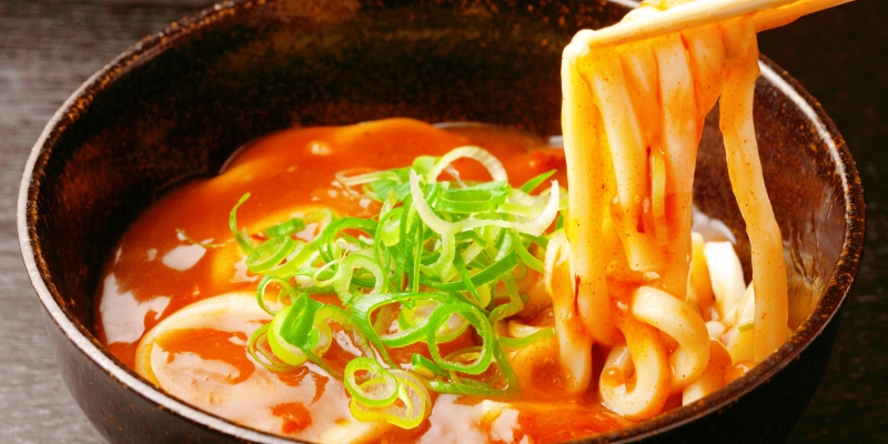 udon noodle with curry sauce