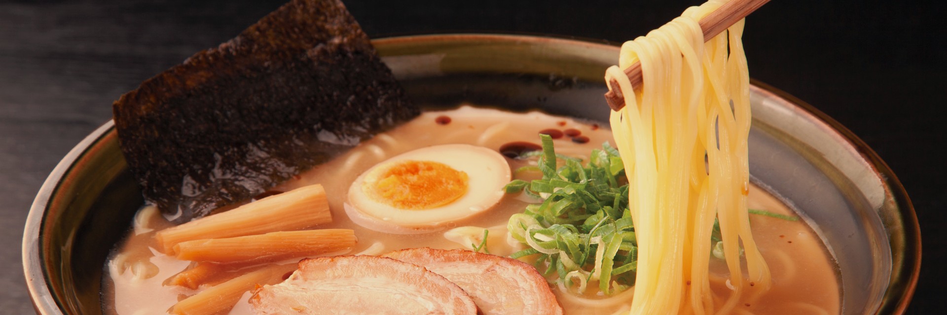 Soy Sauce Ramen in Pork Bone Broth