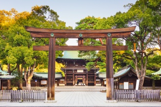 Meiji Shrine in Tokyo
