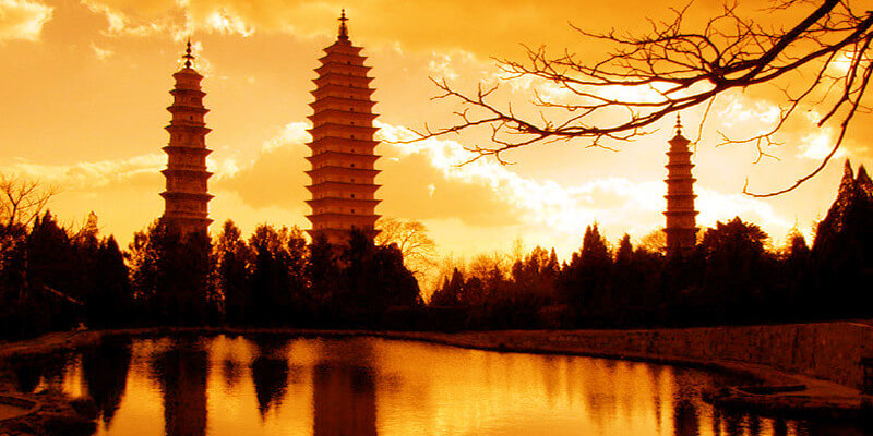 drei Pagoden