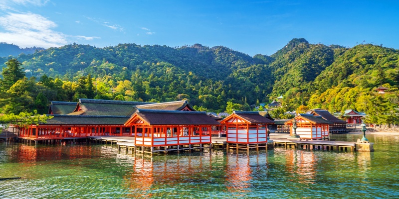 Itukashima Shrine on Miyajima Island, Hiroshima