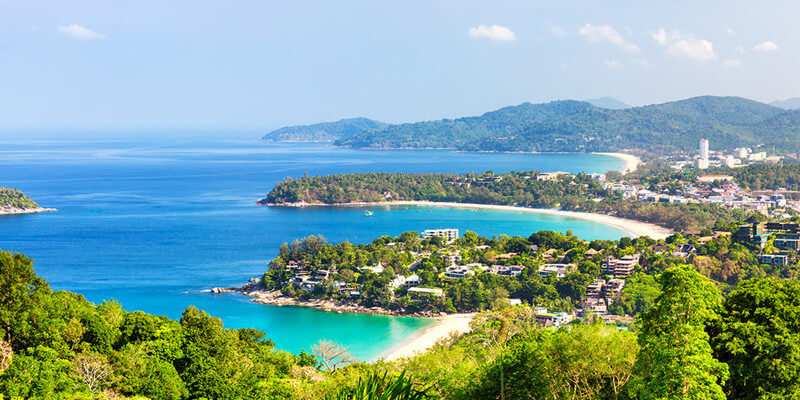 Three beaches view point