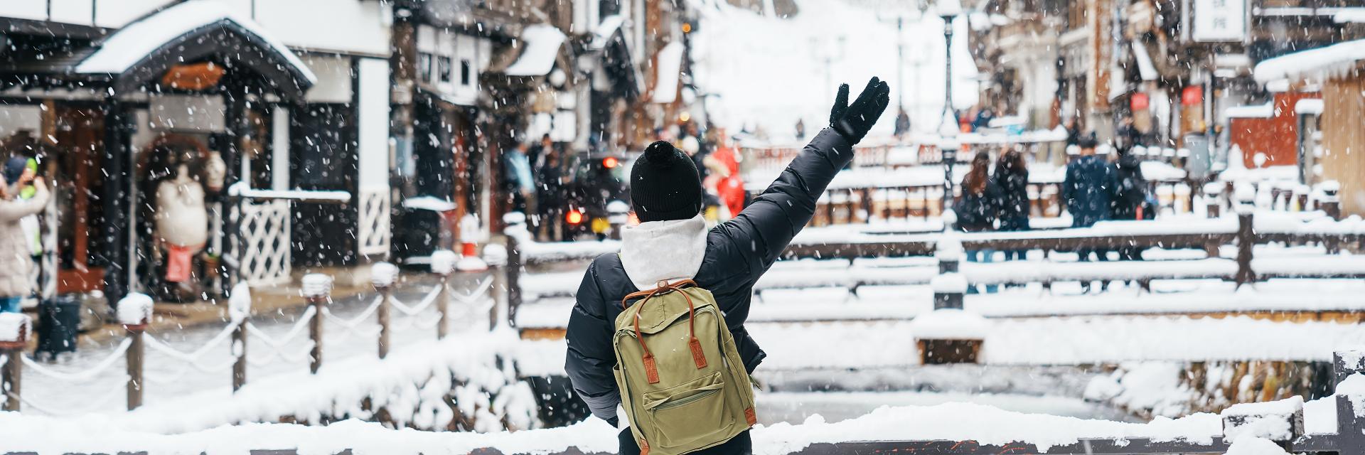Ginzan Onsen in Yamagata