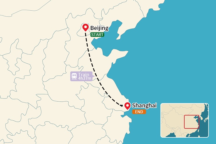 Megacities in China map