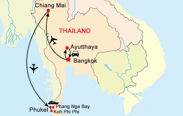 Romantic Thailand Honeymoon Tour