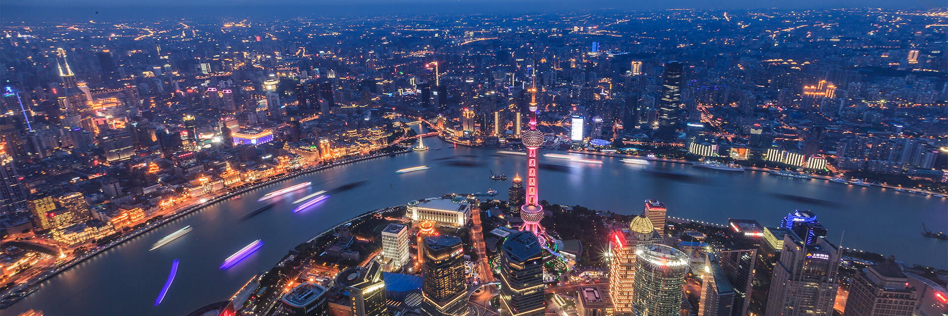 500260079_上海陆家嘴金融外滩夜景(企业商用)