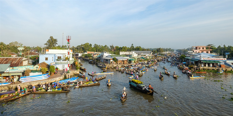 Cai Rang Floating Market
