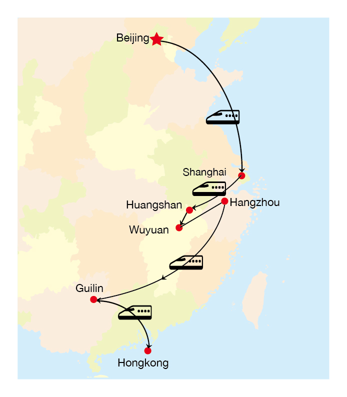 Spektakulaeres China MAP