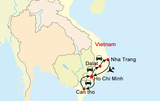 Colorful South Vietnam