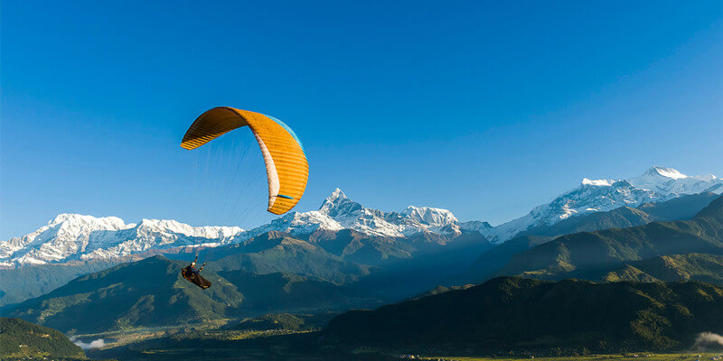 Sarangkot paraglider