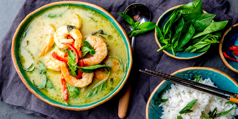 Thai-Shrimps-Green-Curry