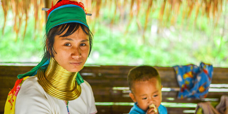 Karen-Hill-tribe-in-Chiang-Mai