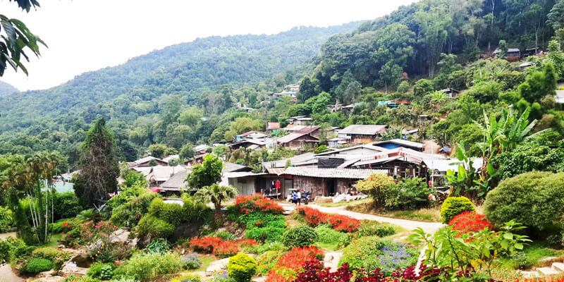 Village-and-Forest-in-Doi-Suthep