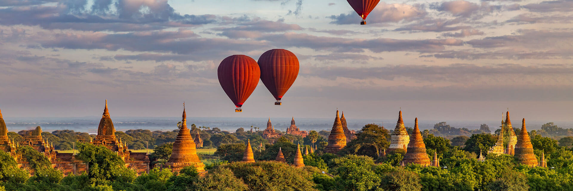 Bagan hot air balloon