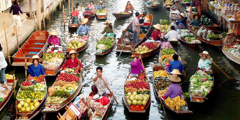 Thailand-Floating-Market