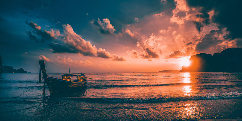 Sunset-Over-Railay-Beach