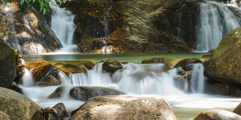 Beautiful-Waterfall-at-Rainy-Season