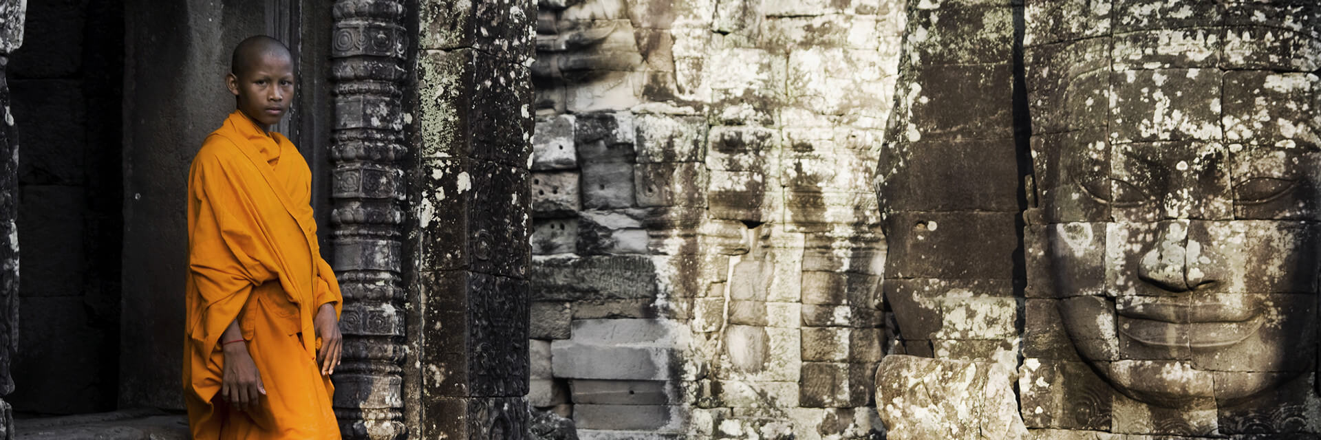 Cambodian-Monk-at-Angkor-Wat