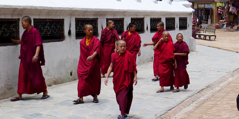 Yong-Monks-in-Kopan-Monastery
