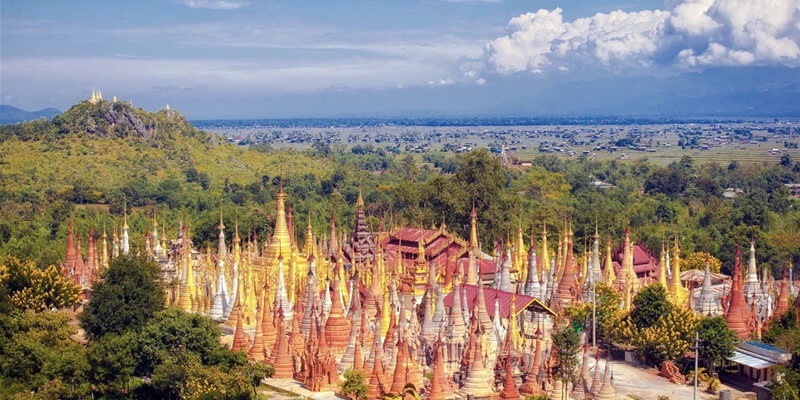 Indein Pagoda Complex