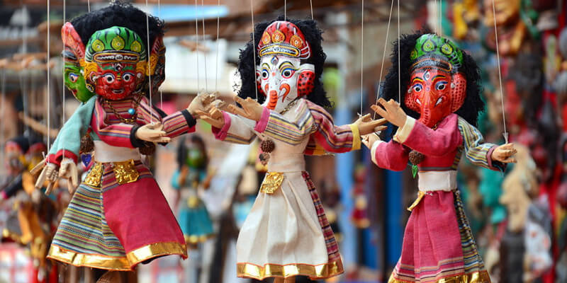 Nepal-Puppets