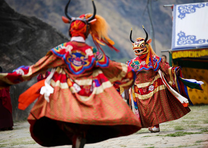 Bhutan-Trongsa-Tsechu