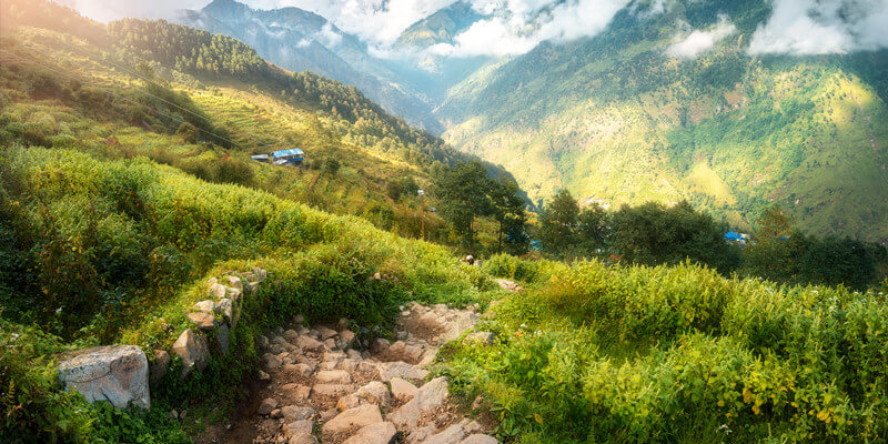 Beautiful-Hiking-Trail-in-Nagarkot