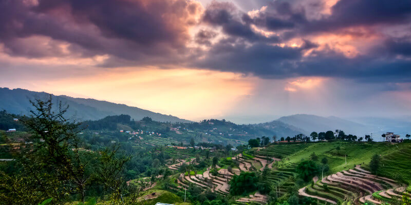 View-of-Nagarkot-sunset