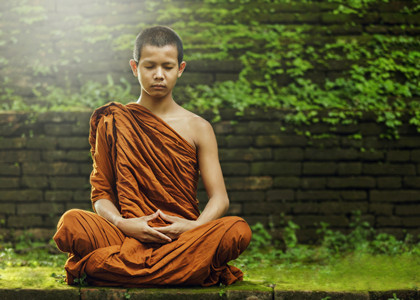 Myanmar-Monk