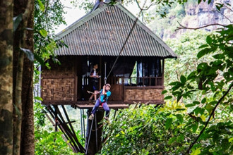 Tree House in Pakse 1