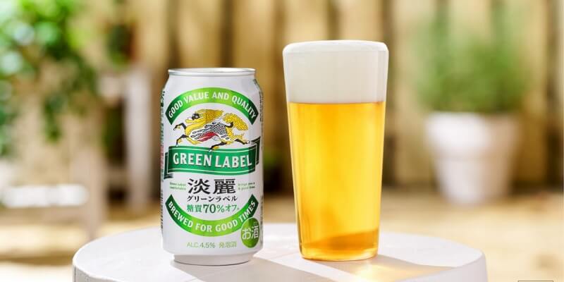 Kirin-Tanrei-Green-Label-Beer