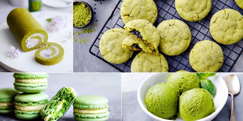 matcha-flavored-desserts