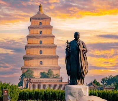 the Big Wild Goose Pagoda