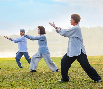 A Tai Chi lesson