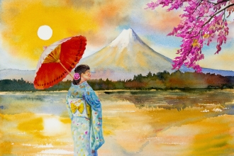 Manga-Mt.Fuji