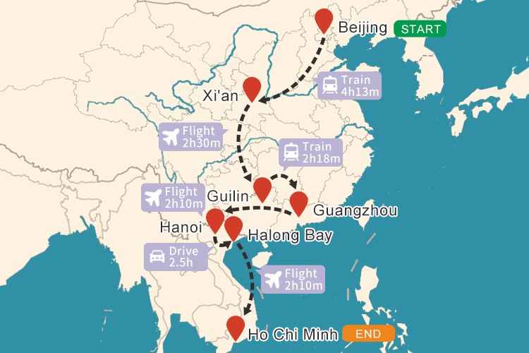 Explore the Best of China & Vietnam